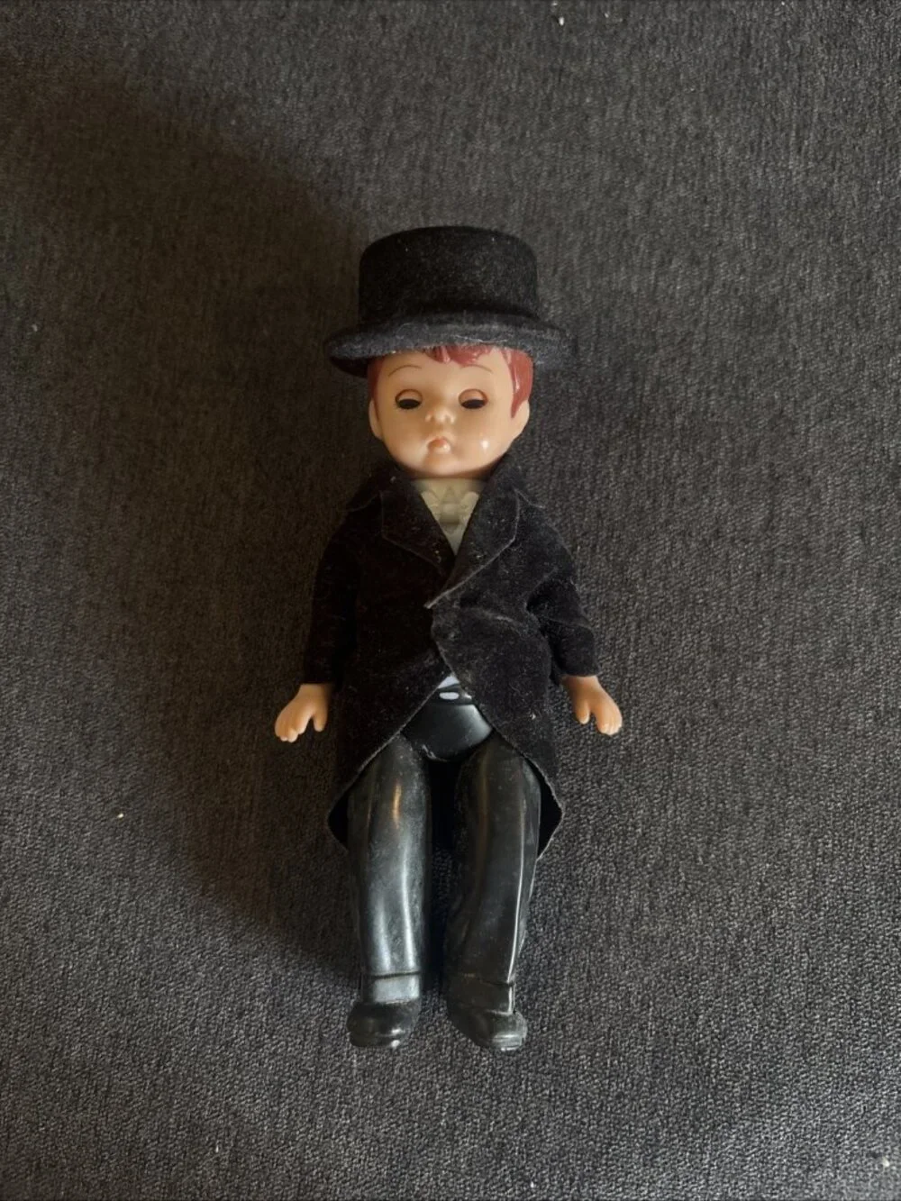 Vintage Madame Alexander Doll Boy Groom Arms Legs Head Move Eyes Close